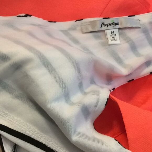 80s inspired fit and flare cut out back stretch M - Picture 11 of 11